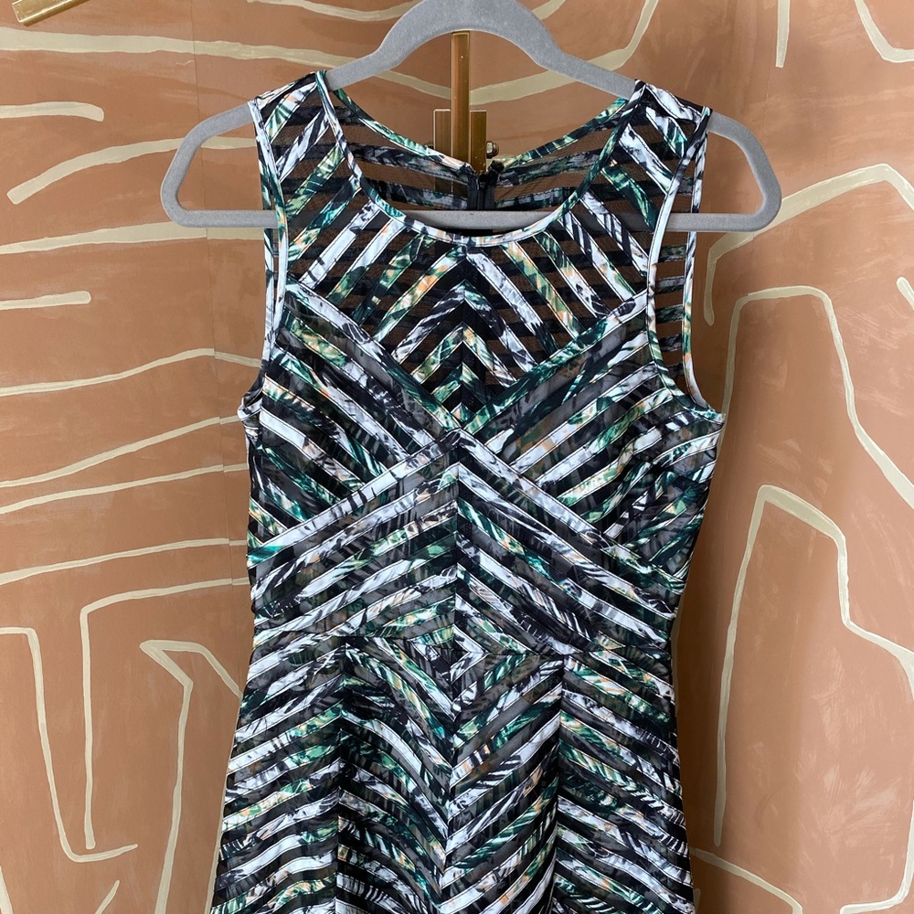 Parker printed mini dress